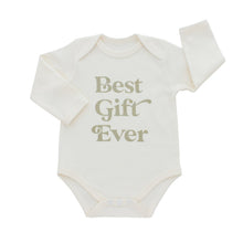 Load image into Gallery viewer, Emerson and Friends: Onesie - Best Gift Ever L/S (Seasonal)
