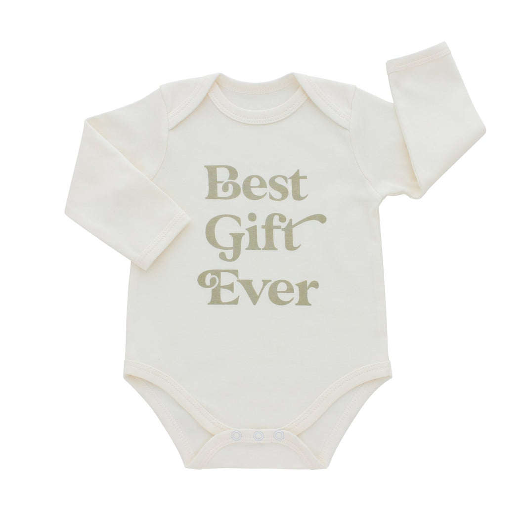 Emerson and Friends: Onesie - Best Gift Ever L/S (Seasonal)