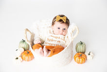Load image into Gallery viewer, Emerson and Friends: Onesie - Pumpkin Spice L/S (Seasonal)
