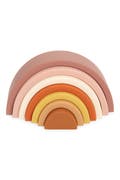 Load image into Gallery viewer, Three Hearts: Toy - Silicone Rainbow Stacker
