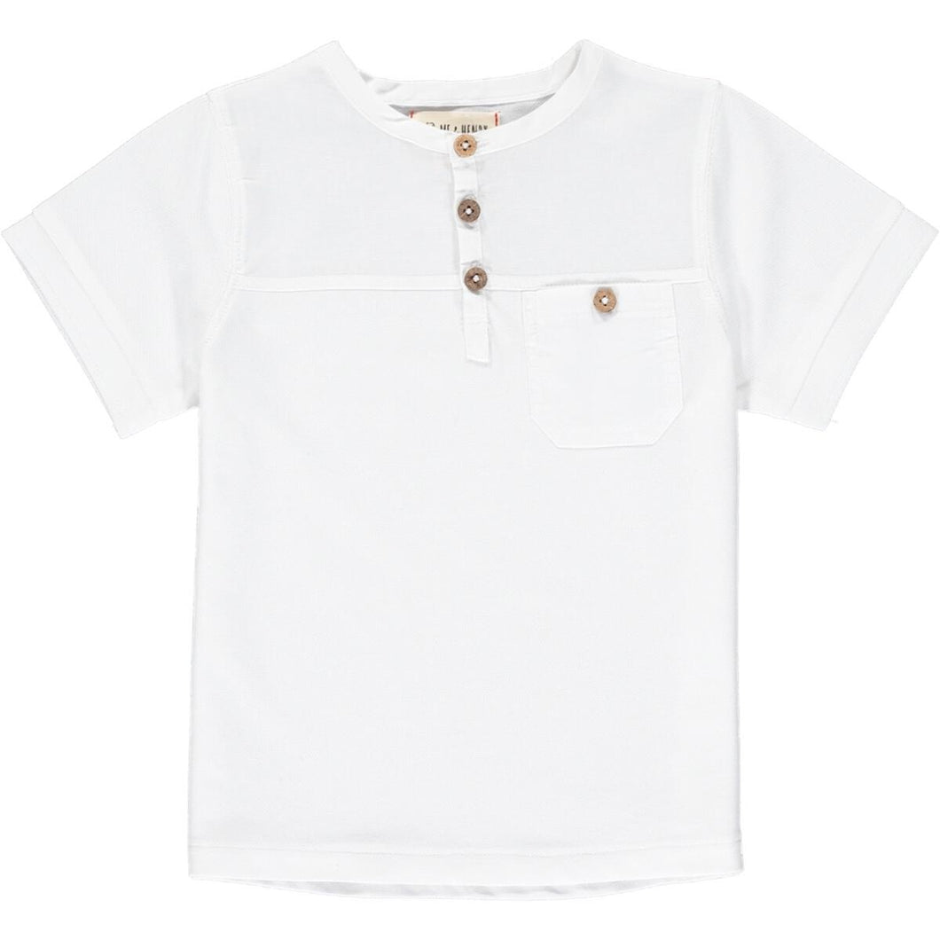 Me & Henry Boardwalk Pique Henley