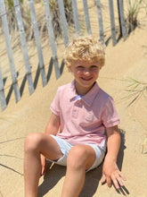 Load image into Gallery viewer, Me &amp; Henry Starboard Pique Polo Pink
