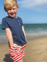 Load image into Gallery viewer, Me&amp;Henry Red Stripe shorts
