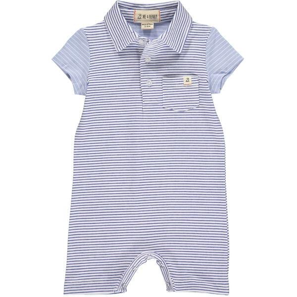 Me & Henry: Polo Romper