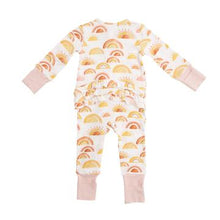 Load image into Gallery viewer, Angel Dear: Rise &amp; Shine Pink Romper

