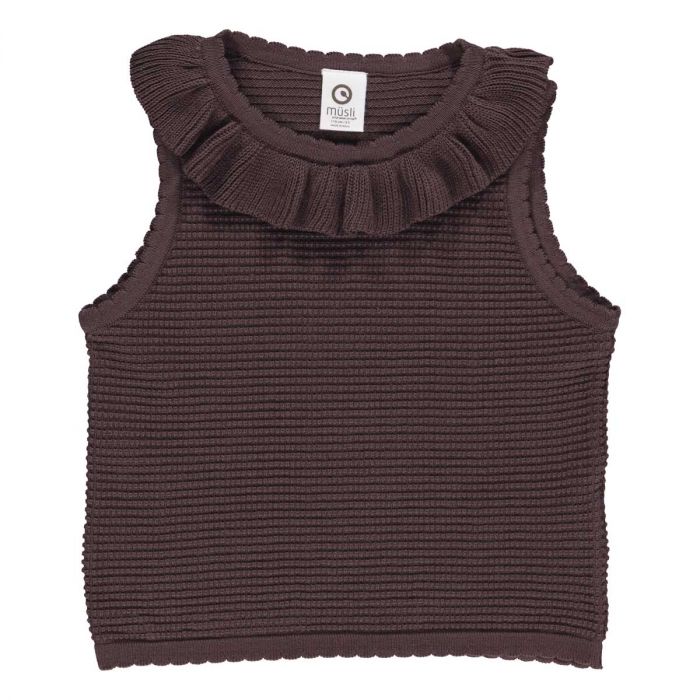 Musli: Knit Collar Vest