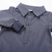 Load image into Gallery viewer, Musli: Chambray Shirt Bodysuit
