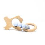 Load image into Gallery viewer, Three Hearts: Texas Rattle Teether
