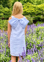 Load image into Gallery viewer, BB&amp;Co: Bow Back Dress - Blufton Blue
