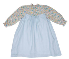 Load image into Gallery viewer, The Oaks Apparel: Courtney Blue Floral Dress
