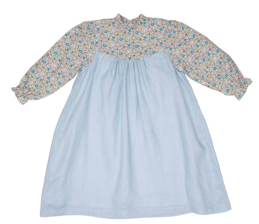 The Oaks Apparel: Courtney Blue Floral Dress