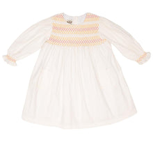 Load image into Gallery viewer, The Oaks Apparel: Marty White Smocked Dress
