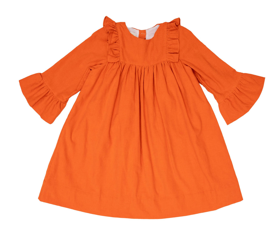 The Oaks Apparel: Millie Ross Burnt Orange Dress