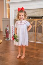 Load image into Gallery viewer, The Oaks Apparel: Holly White Wreath Dress
