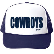 Load image into Gallery viewer, Bubu: Cowboys Football Hat
