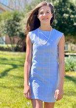 Load image into Gallery viewer, BB&amp;Co: Belle Dress - Blue Linen
