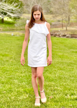 Load image into Gallery viewer, BB&amp;Co: Millie Ruffle Dress - White
