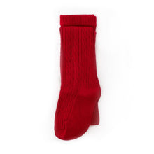 Load image into Gallery viewer, Little Stocking Co. Cable Knit Tights
