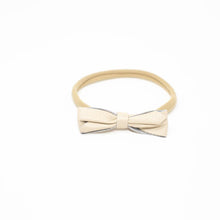 Load image into Gallery viewer, Three Hearts: Hair Bow - Hannah Leather: Headband
