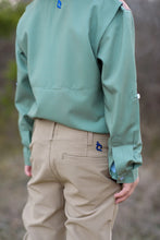 Load image into Gallery viewer, BlueQuail: SageGreen&amp;Khaki LS
