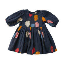 Load image into Gallery viewer, Pink Chicken: Brooke Dress Blues Balloons
