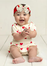 Load image into Gallery viewer, mabel + honey: Sweet Hearts Romper
