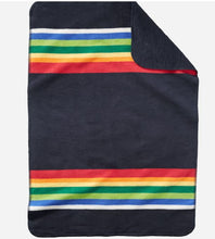Load image into Gallery viewer, Pendleton: Knit Blanket Crater Lake Navy
