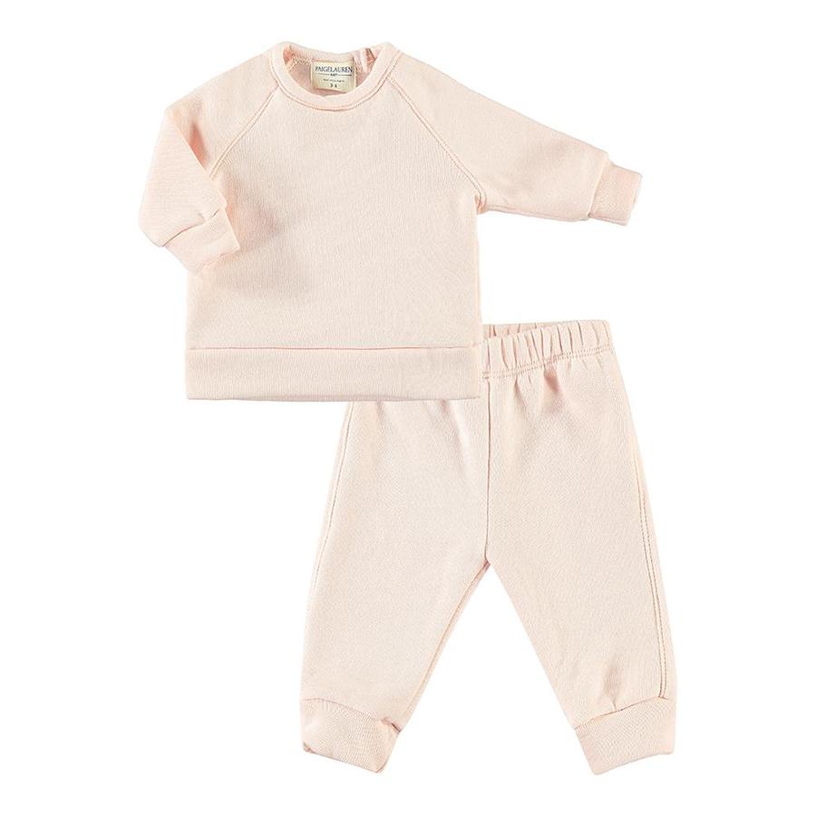 Paige Lauren: Organic Loungewear Lt Pink