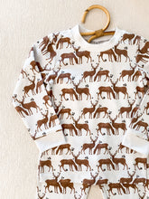Load image into Gallery viewer, Velvet Fawn: 2pc PJs - Under the Stars
