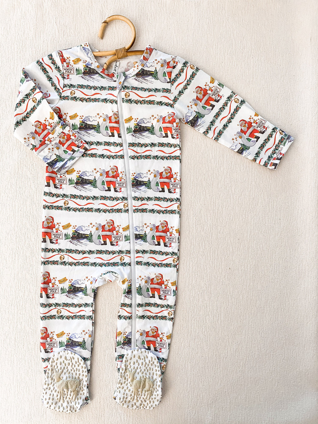 Velvet Fawn: Zipper PJs - Ticket, Please!