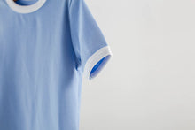 Load image into Gallery viewer, Nola Tawk: Solid Blue Tee
