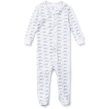 Load image into Gallery viewer, Lila + Hayes: Parker PJ - Egg Hunt Blue
