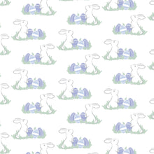 Load image into Gallery viewer, Lila + Hayes: Parker PJ - Egg Hunt Blue
