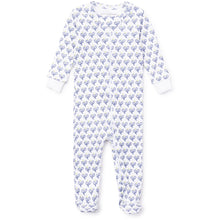 Load image into Gallery viewer, Lila + Hayes: Parker PJ - Tennis Love Blue
