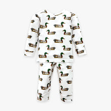 Load image into Gallery viewer, Velvet Fawn: Ducks-2pc PJ Set
