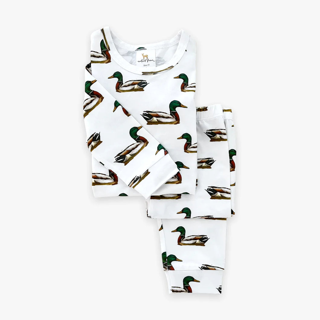 Velvet Fawn: Ducks-2pc PJ Set