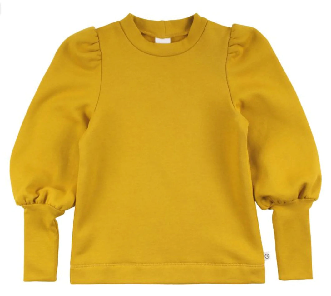 Müsli: Shirt - Sweat Bell Sleeve (Mustard)
