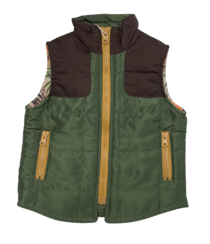 BlueQuail: Vest: Army Green and Brown