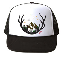 Load image into Gallery viewer, Bubu: Antlers Trucker Hat
