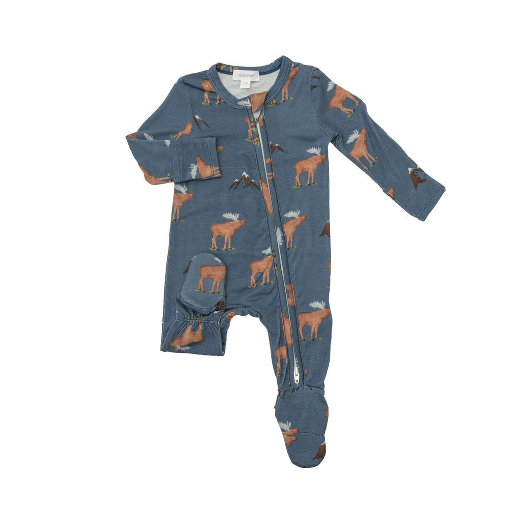 Angel Dear: Blue Moose Footie