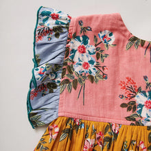Load image into Gallery viewer, Pink Chicken: Kit Dress Mixed Franken Florals
