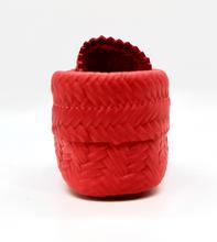 Load image into Gallery viewer, MishMoccs: Basketweave Red
