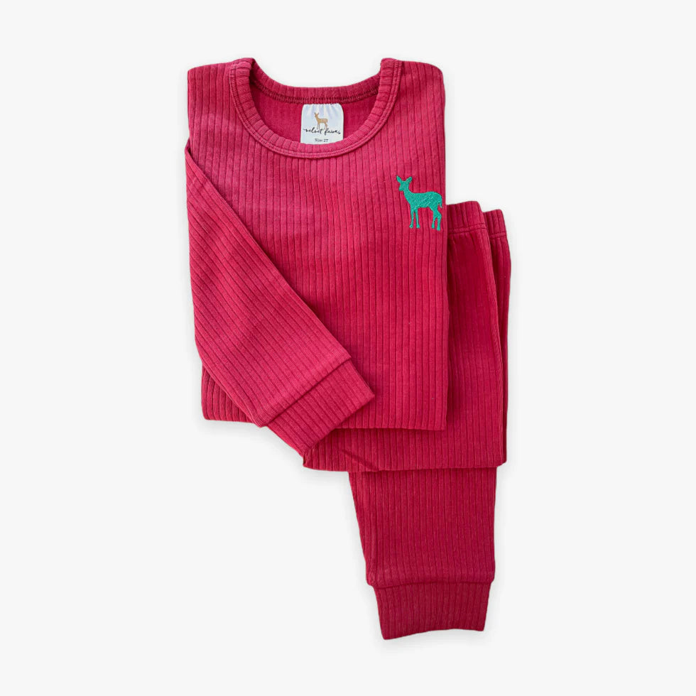 Velvet Fawn: 2pc PJ Set