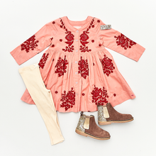 Load image into Gallery viewer, Pink Chicken: Jocelyn Dress Burnt Coral

