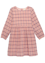 Load image into Gallery viewer, mabel + honey: Dress - Into the Field Woven Plaid (Pink)
