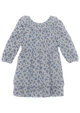 Load image into Gallery viewer, mabel + honey: Dress - Whispering Winds Floral (Blue)
