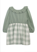 Load image into Gallery viewer, mabel + honey: Dress - Meadow Knit Green
