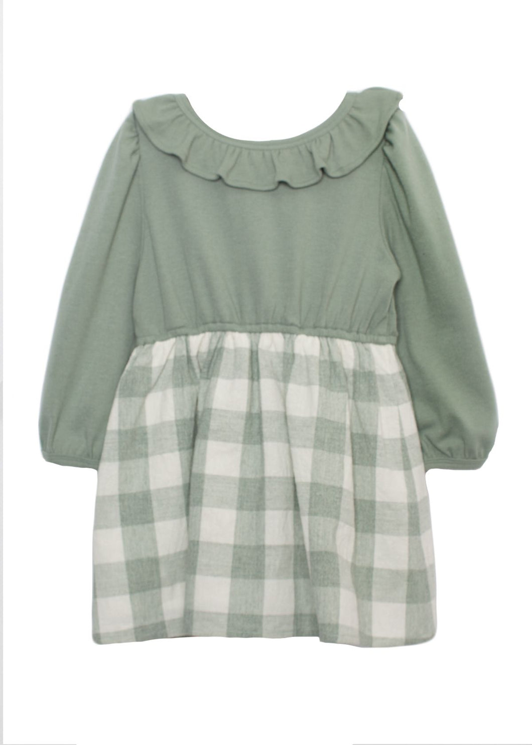 mabel + honey: Dress - Meadow Knit Green