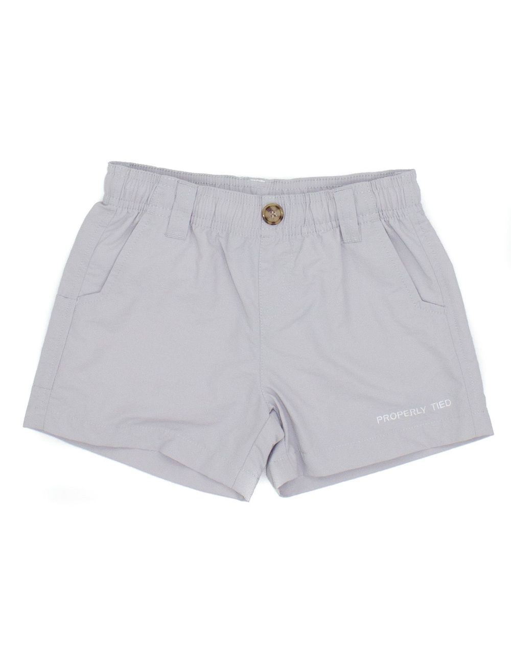 Properly Tied: Mallard Short Light Grey