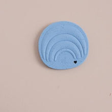 Load image into Gallery viewer, Three Hearts: Teether - Rainbow: Silicone
